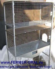 Клетки для кроликов.