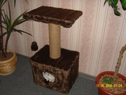 когтеточка - домик (мех под норку) новая 100%